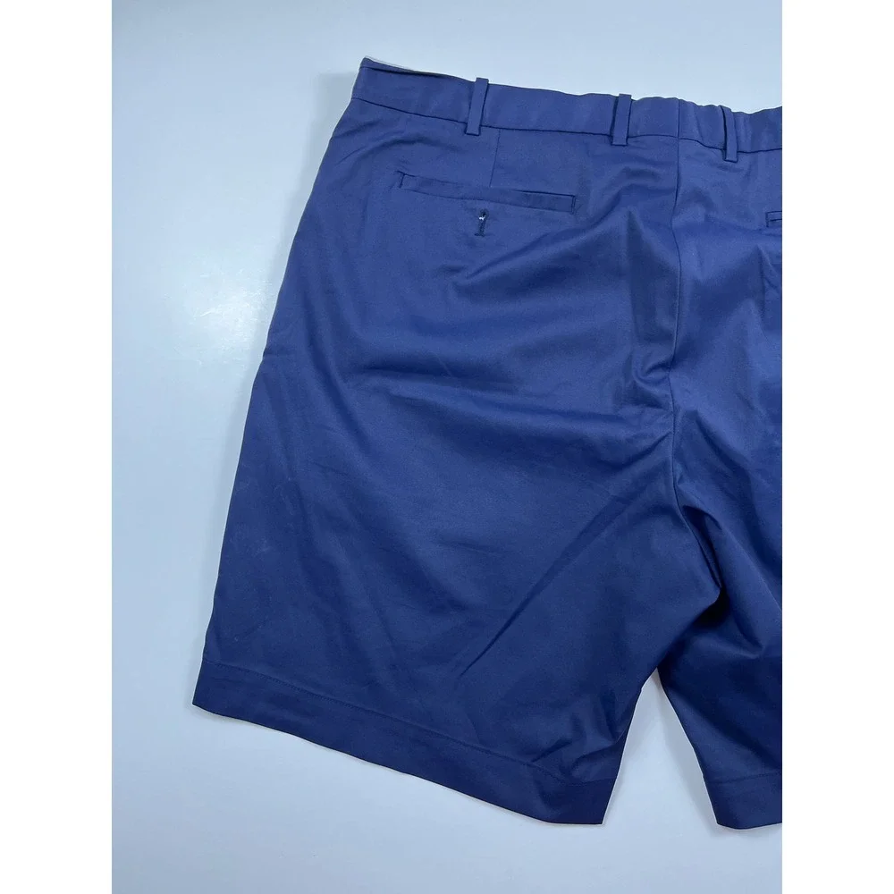 RLX Ralph Lauren Mens Golf Shorts Navy Blue Classic Fit Size 38 Performance